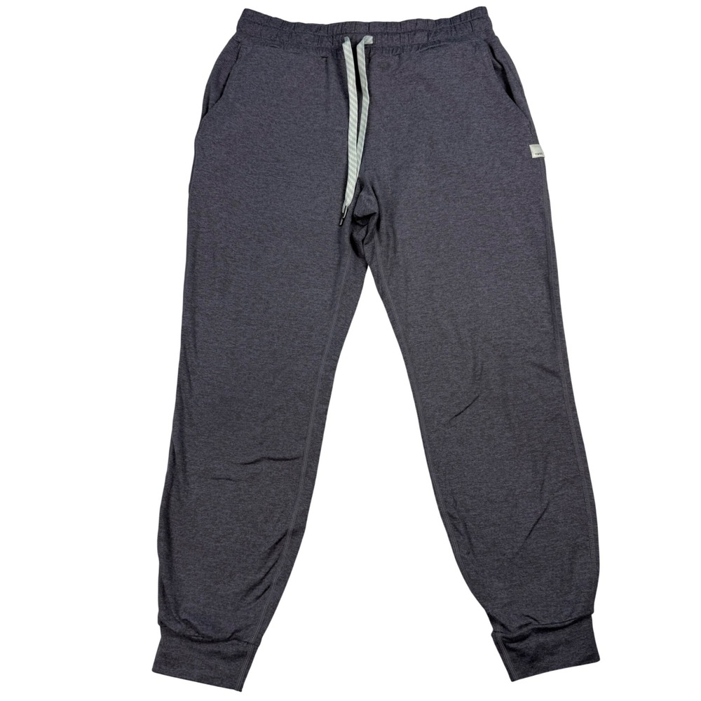 Vuori Performance Jogger Charcoal Heather Gray Drawstring Pants XS Quiet Lux